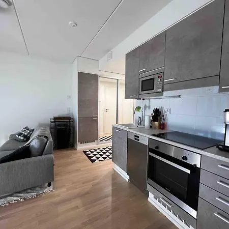 Yhden Makuuhuoneen Satamassa Sauna Ja Iso Parveke